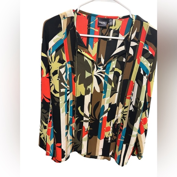 Rafaella multicolor blouse size S - Picture 2 of 9